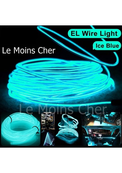 Torpido Fitili Ice Blue 2 Metre Neon Ip Oto Şerit Ip LED