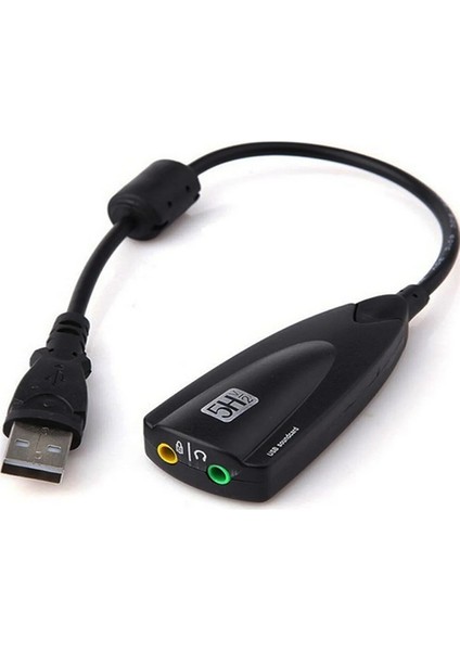 7.1 USB Ses Kartı Harici 12 Kanal 5hv2 Destekli Tak Çalıştır Çevirici