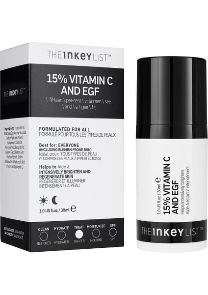 The Inkey Lıst Vıtamın C 15% And Egf 30ML