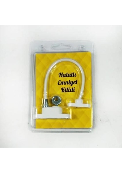 5 Adet Çelik Halatlı Kapı Pencere Güvenlik Kilidi Tüm Kapılara ve Pencerelere Uyumlu Emniyetli Kilit fırsatları