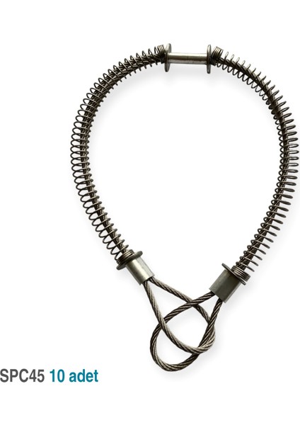 SPC45 Whip Check Safety Cables Hortum Tutucu 10 Adet