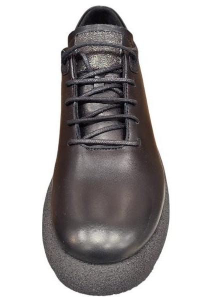 D23Ka-6170 Kalın Taban Oxford Deri Kadın Ayakkabı
