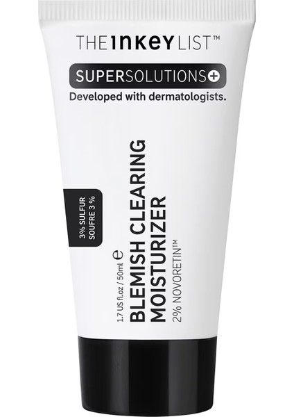 The Inkey Lıst Blemish Clearing Moisturizer 2% Novoretin - Nemlendirici Gece Kremi 50 ml