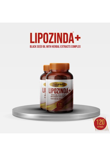 Lipozinda İle Doğal Sağlık Ve Canlılık Için Bitkisel Destek - 750ml