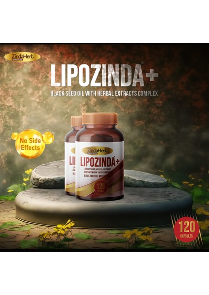 Lipozinda İle Doğal Sağlık Ve Canlılık Için Bitkisel Destek - 750ml