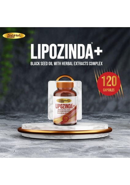 Lipozinda İle Doğal Sağlık Ve Canlılık Için Bitkisel Destek - 750ml