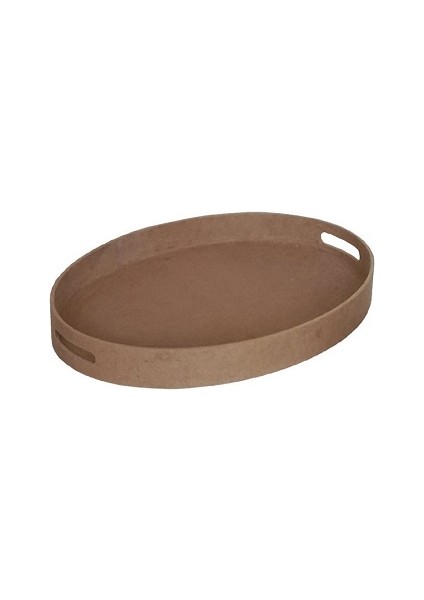 Oval Küçük Tepsi Mdf