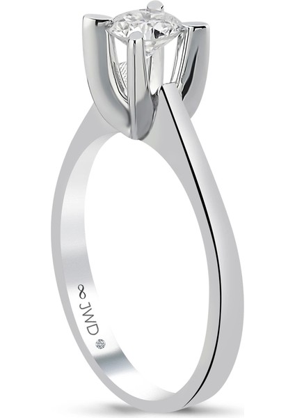 0.46 Ct F-G Si 2.94 gr 14 K Jwd Tek Taş Yüzük fiyatları