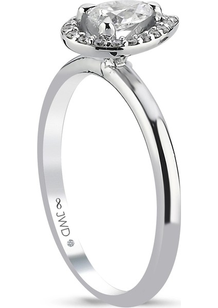 0.40 Ct F-G Si 2.39 gr 14 K Jwd Damla Yüzük fiyatları
