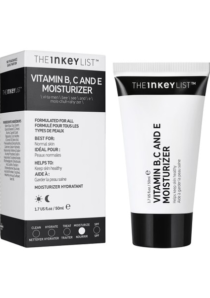 The Inkey Lıst Vitamin B,c,e Moisturizer - Nemlendirici 50ML