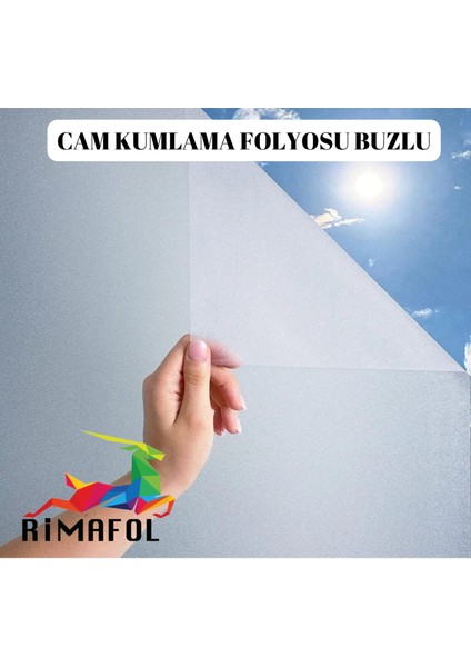 Cam Kumlama Folyosu Buzlu Cam filmi 61CMX4METRE