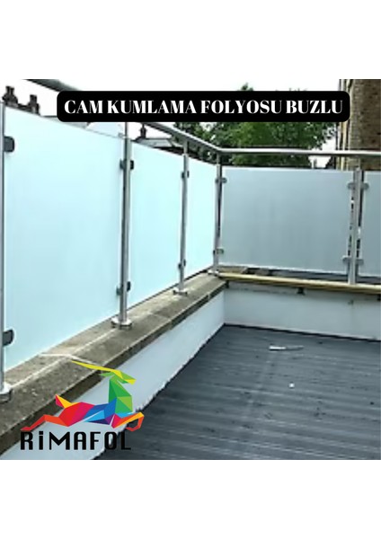 Cam Kumlama Folyosu Buzlu Cam filmi 61CMX4METRE