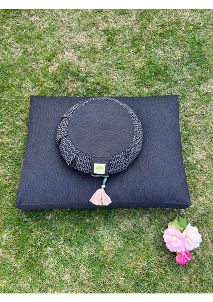 Lotus Meditasyon Minder Set, Zafu Zabuton