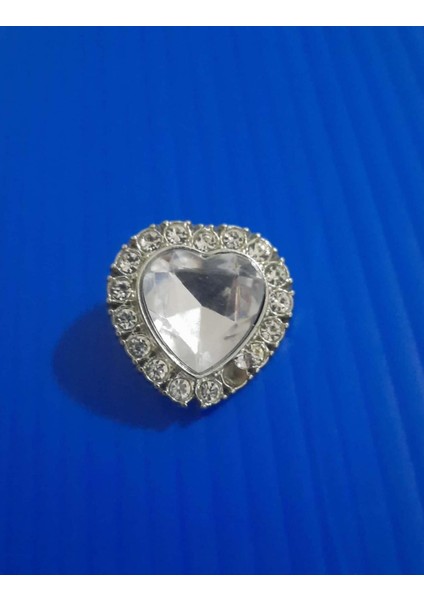 Kalp Taslı Metal Düğme 2,5 cm 2 Adet fiyatları