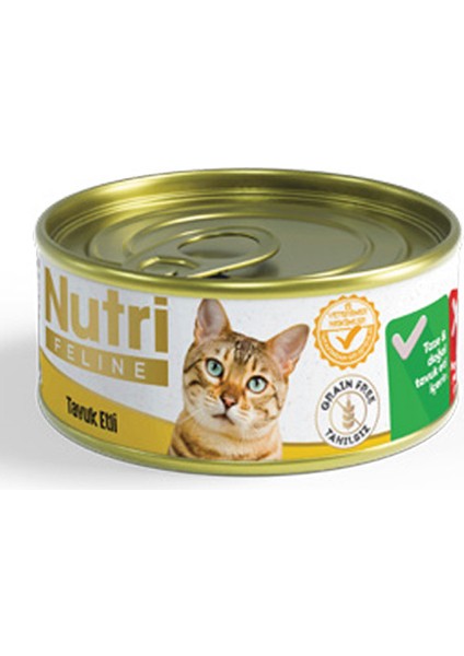 85 gr Tavuk Etli 12 Adet Yaş Kedi Maması