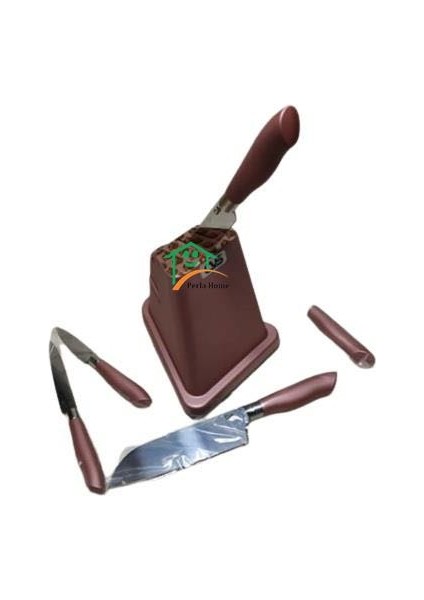 Cvs Dn 30006 Açık Ahşap Standlı Takoz Bıçak Seti