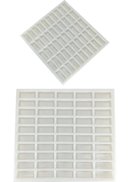 Minyatür Özel Üretim Harman Tuğla Silikon Kalıp (25*10*10 Mm)