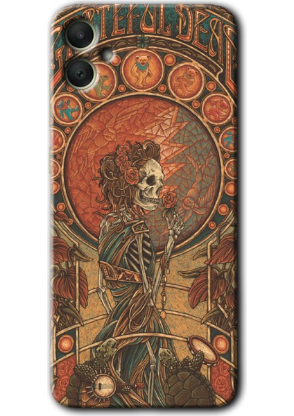 Samsung Galaxy A05 Kılıf Hd Desen Baskılı Kılıf + Kırılmaz Cam - Aşk