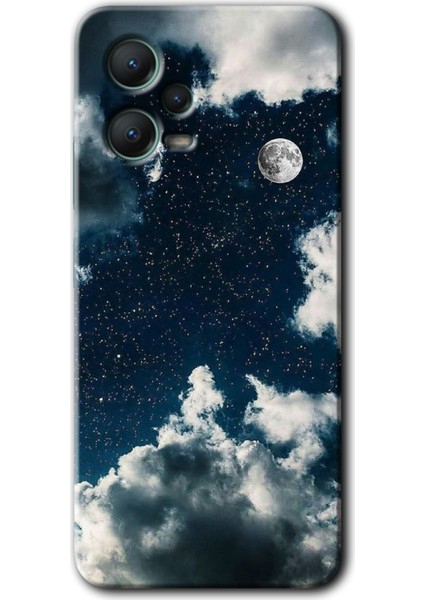 Xiaomi Redmi Note 12 5g Kılıf Hd Desen Baskılı Kılıf - Gece Gökyüzü
