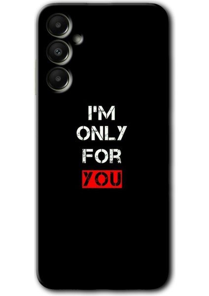 Samsung Galaxy A05S Kılıf Hd Desen Baskılı Kılıf + Kırılmaz Cam - For You
