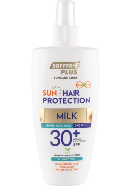 Güneş Koruyucu Saç Sütü 30 Spf 200 ml