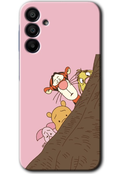 Samsung Galaxy A15 Kılıf Hd Desen Baskılı Kılıf - Winnie The Pooh