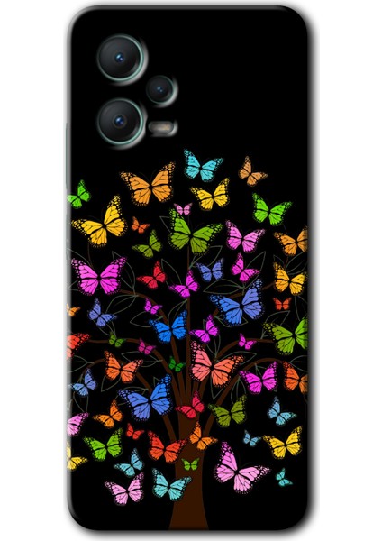 Xiaomi Redmi Note 12 5g Kılıf Hd Desen Baskılı Kılıf + Kırılmaz Cam - Cacti Prairies