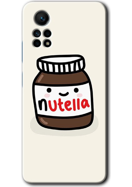 Xiaomi Redmi Note 12 Pro 4g Kılıf Hd Desen Baskılı Kılıf - Nutella Aşkım