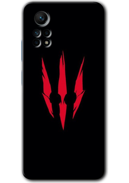 Xiaomi Redmi Note 12 Pro 4g Kılıf Hd Desen Baskılı Kılıf - Ayı Pençesi