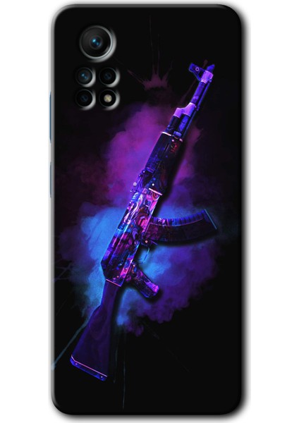 Xiaomi Redmi Note 12 Pro 4g Kılıf Hd Desen Baskılı Kılıf - Ak