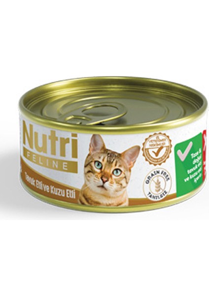 85 gr Tavuk Kuzu Etli 1 Adet Yaş Kedi Maması