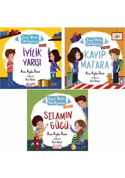 İyilik Yarışı - Kayıp Matara - Selamın Gücü 3 Kitap - Arzu Aydos Demir