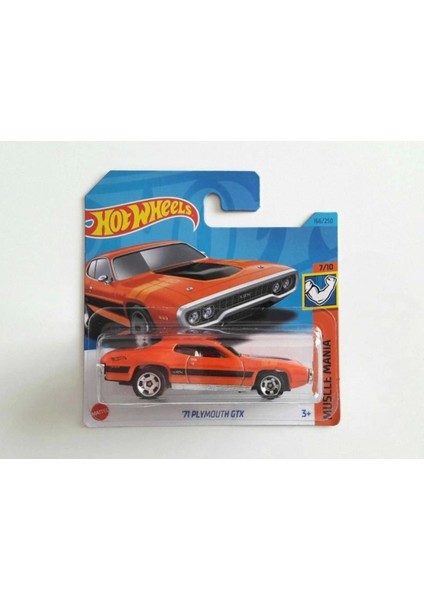 Hotwheels Tekli Arabalar '71 Plymouth Gtx HKJ56