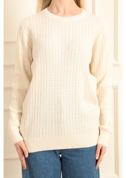 Kadın Burgu Triko Kazak 5484 fiyatları