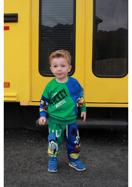 Disney Baskılı Erkek Eşofman Takımı