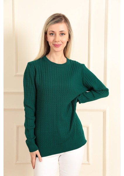 Kadın Burgu Triko Kazak 5484 fırsatları