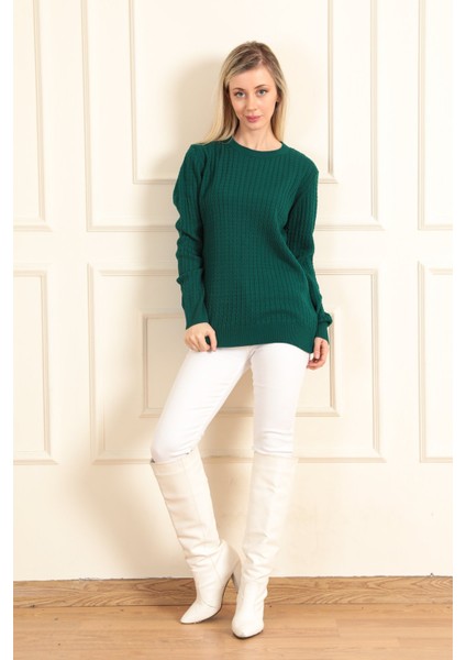 Kadın Burgu Triko Kazak 5484 indirimleri