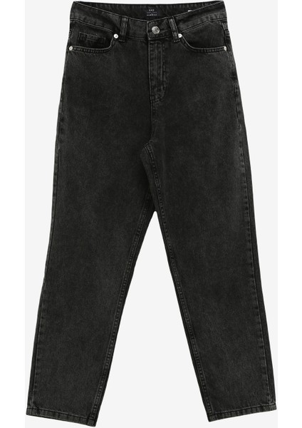 Gri Kadın Straight Denim Pantolon F3WL-PNT W54