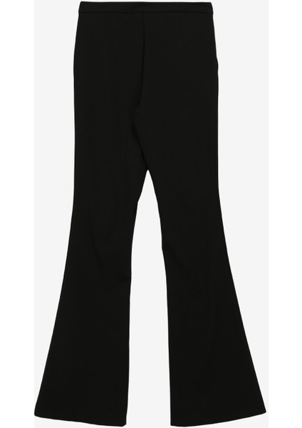 Siyah Kadın Geniş Paça Yüksek Bel Bol Kesim Pantolon F3WL-PNT W26 fiyatları