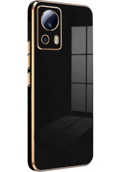 Xiaomi Mi 13 Lite Kılıf Olive Plated Siyah