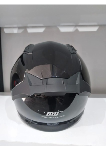 Kask Mts Pro 801 Parlak Siyah Güneş Gözlüklü fiyatları