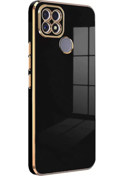 Realme C25 Kılıf Olive Plated Siyah