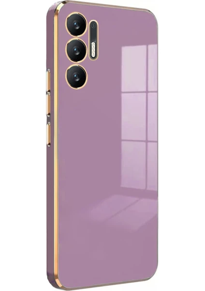 Tecno Pova 3 Kılıf Olive Plated Lila