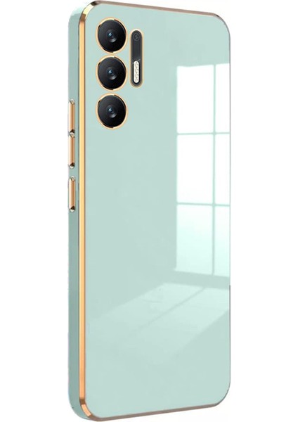 Tecno Pova 3 Kılıf Olive Plated Yeşil