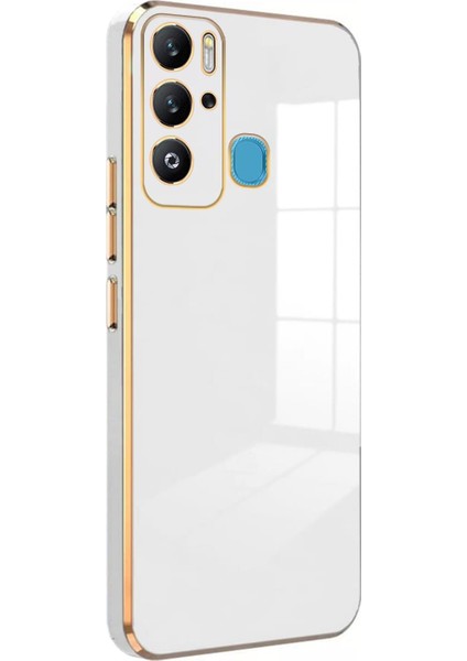 Tecno Pova Neo Kılıf Olive Plated Beyaz