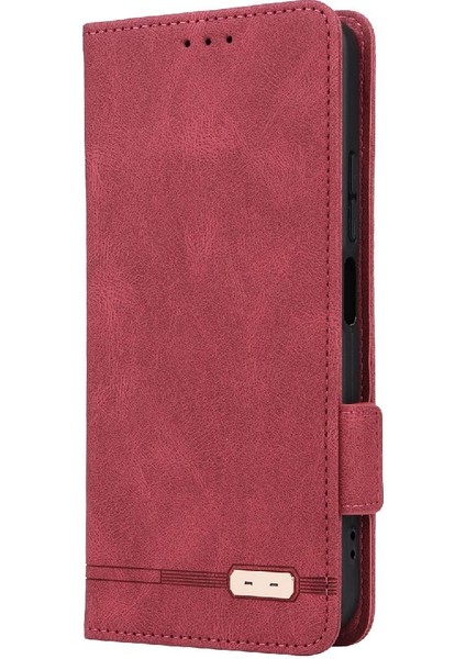 Xiaomi Redmi 12 Için Kılıf Koruyucu Kapak Kart Ekleme Deri Folio (Yurt Dışından) modelleri