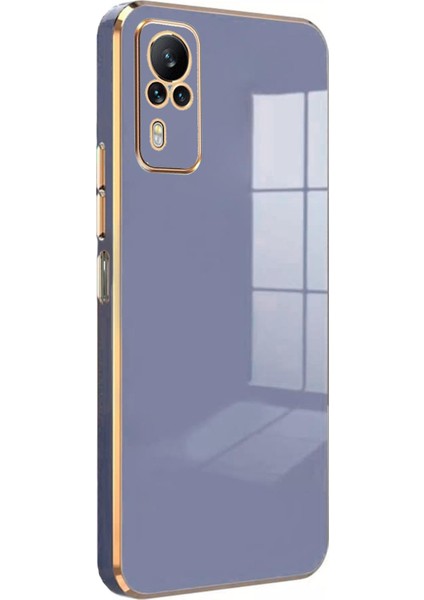 Vivo Y51A Kılıf Olive Plated Lavanta Grisi