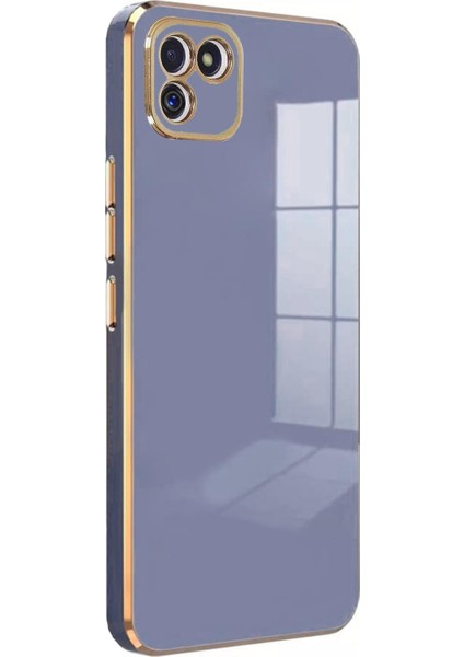 Realme C11 Kılıf Olive Plated Lavanta Grisi