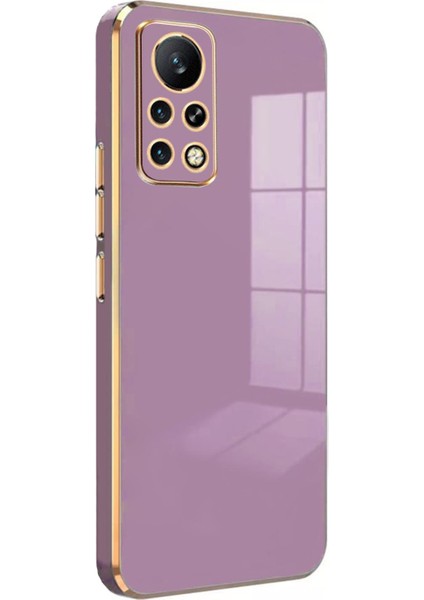 Infinix Note 11 Pro Kılıf Olive Plated Lila