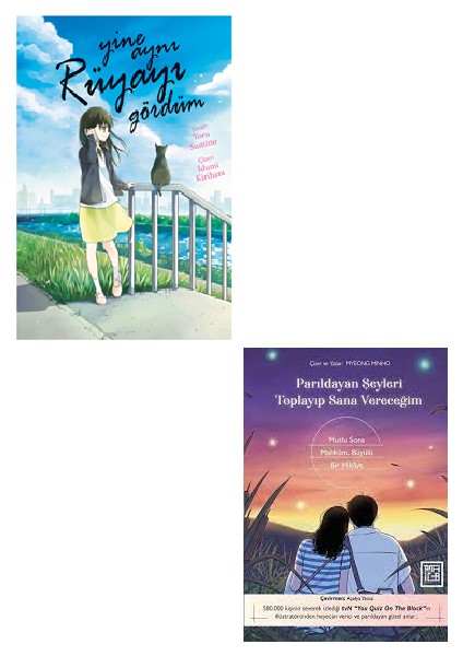 Yine Aynı Rüyayı Gördüm - Parıldayan Şeyleri Toplayıp Sana Vereceğim 2'li Manga Set